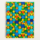 Abstract Geometrisch Mozaïekpatroon Planner (Voorkant)