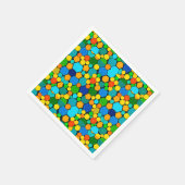 Abstract Geometrisch Mozaïekpatroon Servet (Hoek)