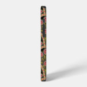abstract geometrisch mughal motief bloempatroon ku iPhone hoesje (Linkerkant)