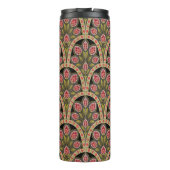 abstract Geometrisch mughal motif bloempatternart; Thermosbeker (Achterkant)