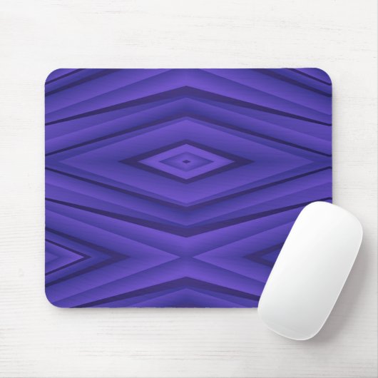 Abstract geometrisch muismat met een levendig paar (Met muis)