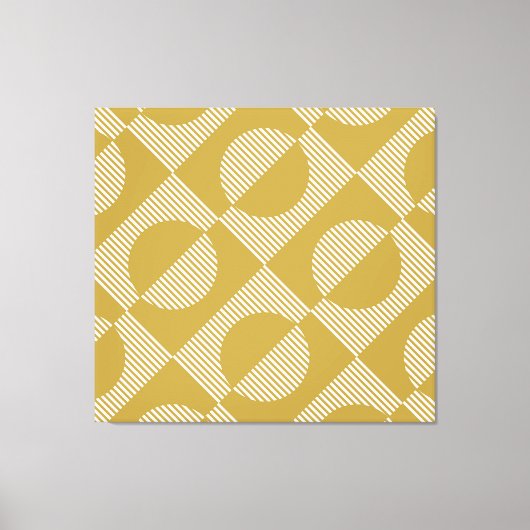 Abstract  geometrisch naadloos canvas afdruk (Voorkant)