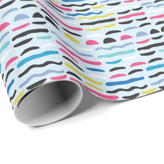 Abstract geometrisch naadloos decoratief patroon. cadeaupapier (Rol Hoek)