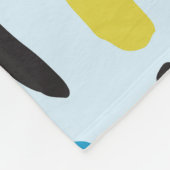 Abstract geometrisch naadloos decoratief patroon. fleece deken (Hoek)