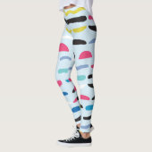 Abstract geometrisch naadloos decoratief patroon. leggings (Links)