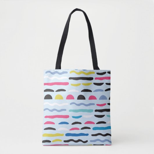 Abstract geometrisch naadloos decoratief patroon. tote bag (Voorkant)