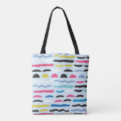 Abstract geometrisch naadloos decoratief patroon. tote bag (Achterkant)