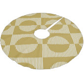 Abstract geometrisch naadloos kerstboom rok (Gekanteld)