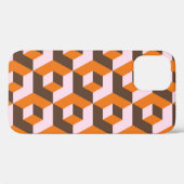 Abstract geometrisch naadloos ontwerp. Case-Mate iPhone case (Achterkant (horizontaal))