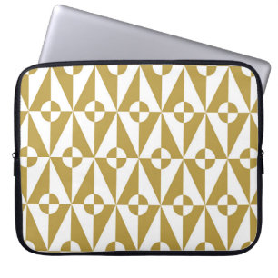 Abstract geometrisch: naadloos patroon laptop sleeve
