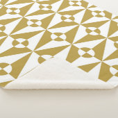 Abstract geometrisch: naadloos patroon sherpa deken (3/4)