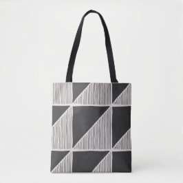 Abstract Geometrisch Naadloos Patroon Tote Bag