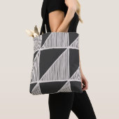 Abstract Geometrisch Naadloos Patroon Tote Bag (Dichtbij)
