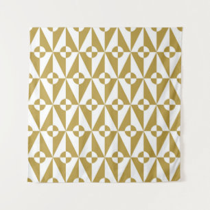 Abstract geometrisch: naadloos patroon wandkleed