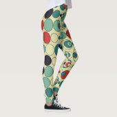 Abstract geometrisch naadloos patroonontwerp. leggings (Rechts)