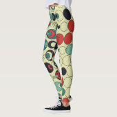 Abstract geometrisch naadloos patroonontwerp. leggings (Links)