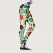 Abstract geometrisch naadloos patroonontwerp. leggings (Rechts)
