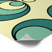 Abstract geometrisch naadloos patroonontwerp. poster (Hoek)