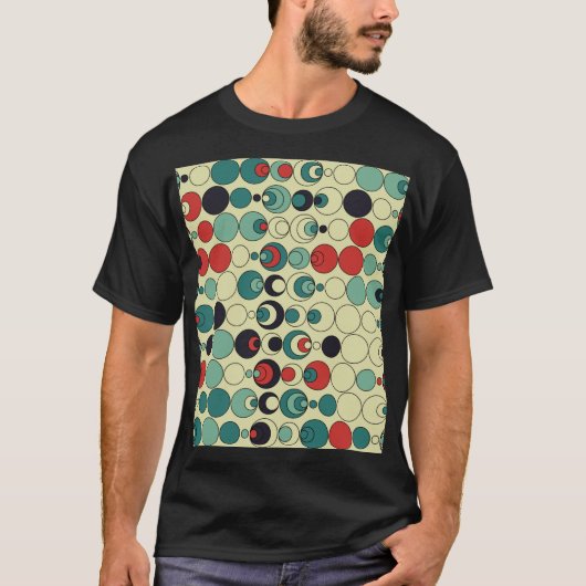Abstract geometrisch naadloos patroonontwerp. t-shirt (Voorkant)