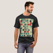 Abstract geometrisch naadloos patroonontwerp. t-shirt (Voorkant volledig)