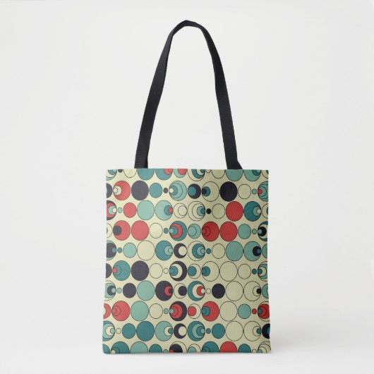 Abstract geometrisch naadloos patroonontwerp. tote bag (Voorkant)