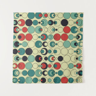 Abstract geometrisch naadloos patroonontwerp. wandkleed