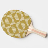 Abstract  geometrisch naadloos tafeltennisbatje (Zijkant)