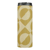 Abstract  geometrisch naadloos thermosbeker (Achterkant)