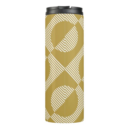 Abstract  geometrisch naadloos thermosbeker (Achterkant)