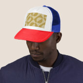 Abstract  geometrisch naadloos trucker pet (In situ)