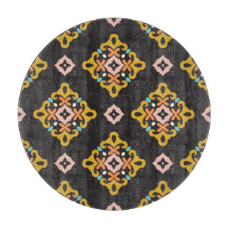 Abstract geometrisch: naadloze textuur snijplank