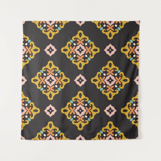 Abstract geometrisch: naadloze  textuur wandkleed (Voorkant)