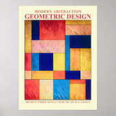 Abstract geometrisch Nr. 2 Poster (Voorkant)