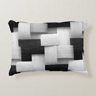 Abstract geometrisch ontwerp accent kussen