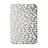 Abstract geometrisch ontwerp badmat (Voorkant Verticaal)