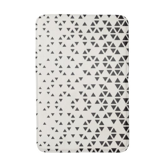 Abstract geometrisch ontwerp badmat (Voorkant Verticaal)