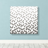 Abstract geometrisch ontwerp canvas afdruk (Insitu (Houten vloer))