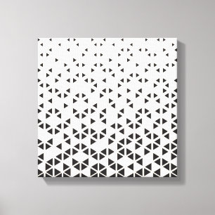 Abstract geometrisch ontwerp canvas afdruk