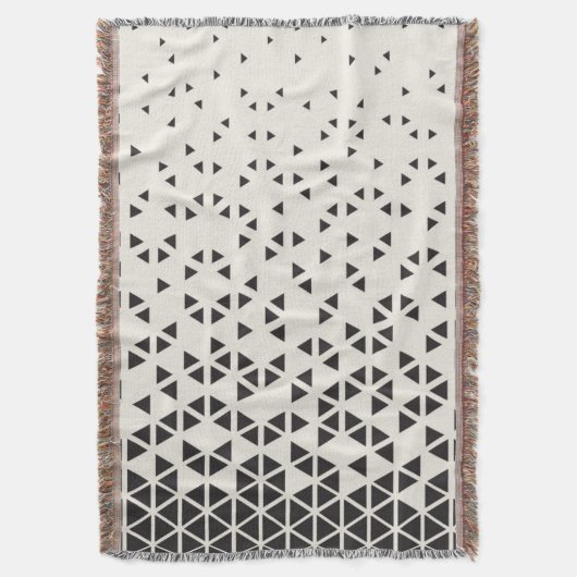 Abstract geometrisch ontwerp deken (Voorkant Verticaal)