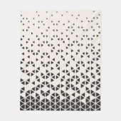 Abstract geometrisch ontwerp fleece deken (Voorkant)