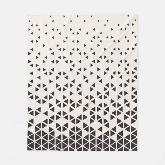 Abstract geometrisch ontwerp fleece deken (Voorkant)