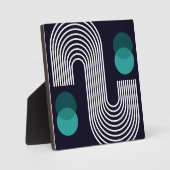 Abstract geometrisch ontwerp fotoplaat (Voorkant)
