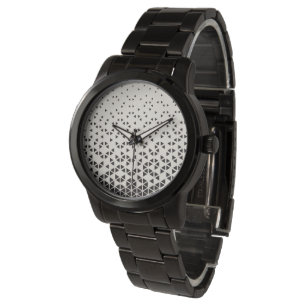 Abstract geometrisch ontwerp horloge