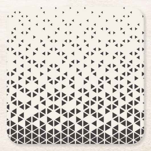 Abstract geometrisch ontwerp kartonnen onderzetters (Voorkant)