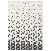 Abstract geometrisch ontwerp klembord (Achterkant)