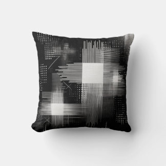 Abstract geometrisch ontwerp kussen