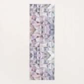 Abstract geometrisch ontwerp met een mozaïek yogamat (Achterkant)