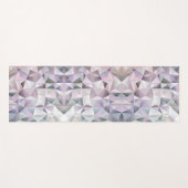 Abstract geometrisch ontwerp met een mozaïek yogamat (Voorkant (horizontaal))