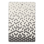 Abstract geometrisch ontwerp mini klembord (Achterkant)