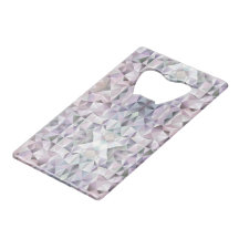 Abstract geometrisch ontwerp op een kaartvormig ob